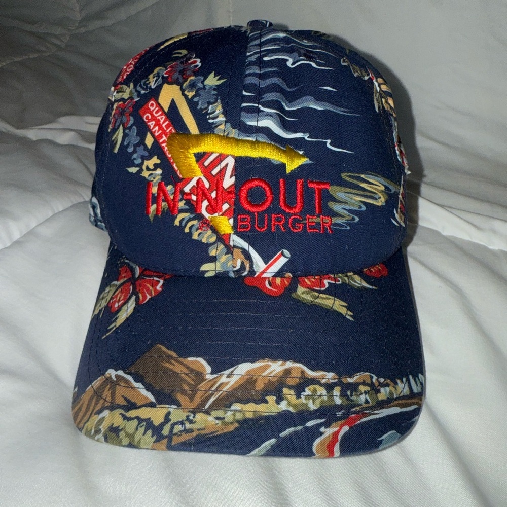 Vintage IN-N Out Burger Hat